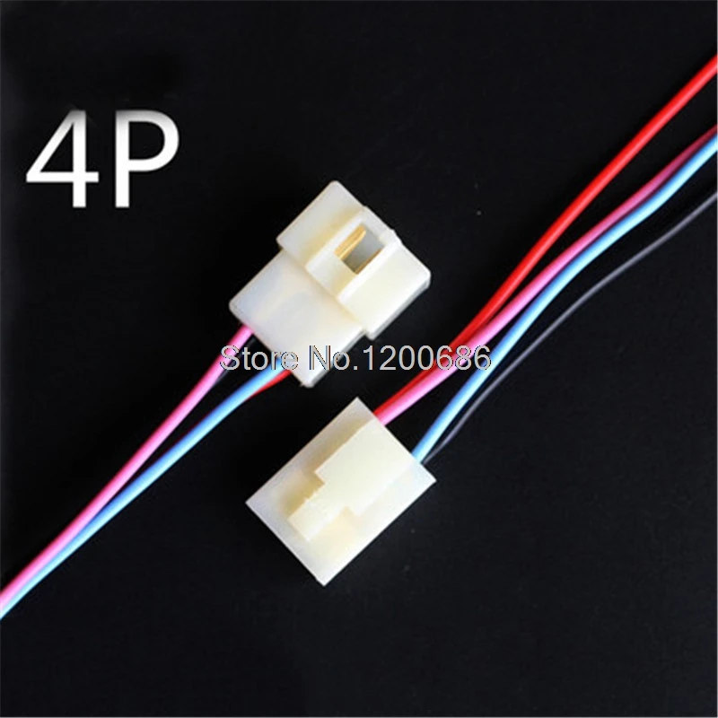 10CM 6.3mm 4P male connector harness male and female docking plug terminal wire harness
10CM 6.3mm 4P male connector harness male and female docking plug terminal wire harness