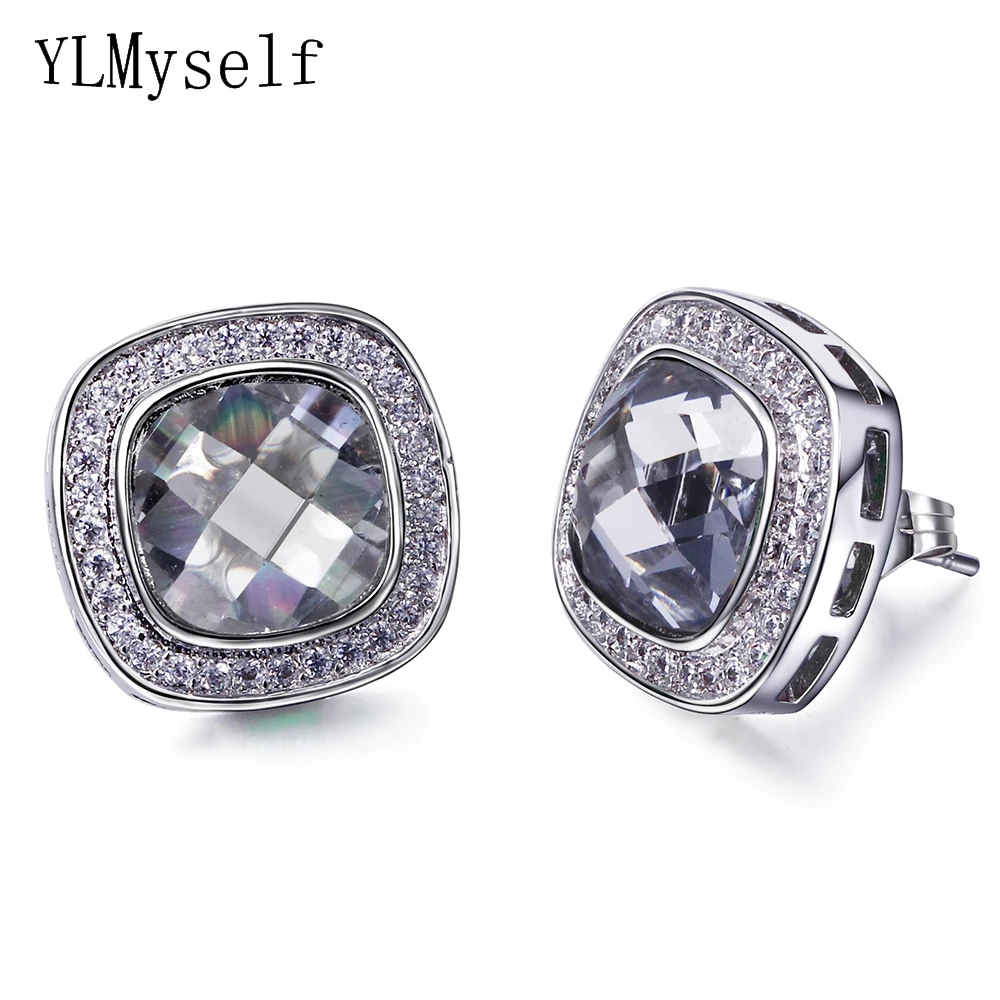New 2022 Fashion Stud Earrings Gorgeous Blue/Green/Clear Cubic Zirconia color Square Earring Studs Jewelry
New 2022 Fashion Stud Earrings Gorgeous Blue/Green/Clear Cubic Zirconia color Square Earring Studs Jewelry