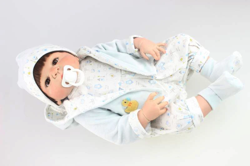 57CM reborn babies dolls realistic boy gender full silicone solid hair rooted fashion baby bonecas juguetes
57CM reborn babies dolls realistic boy gender full silicone solid hair rooted fashion baby bonecas juguetes