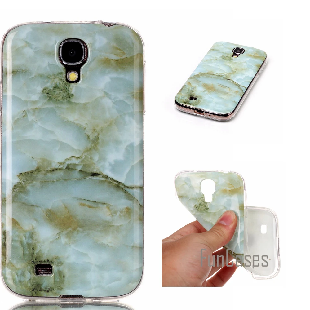 Силиконовые Мрамор вены чехол для Fundas Samsung galaxy s4 SIV i9500 9500 i9505 i9508 5 дюймов s celular