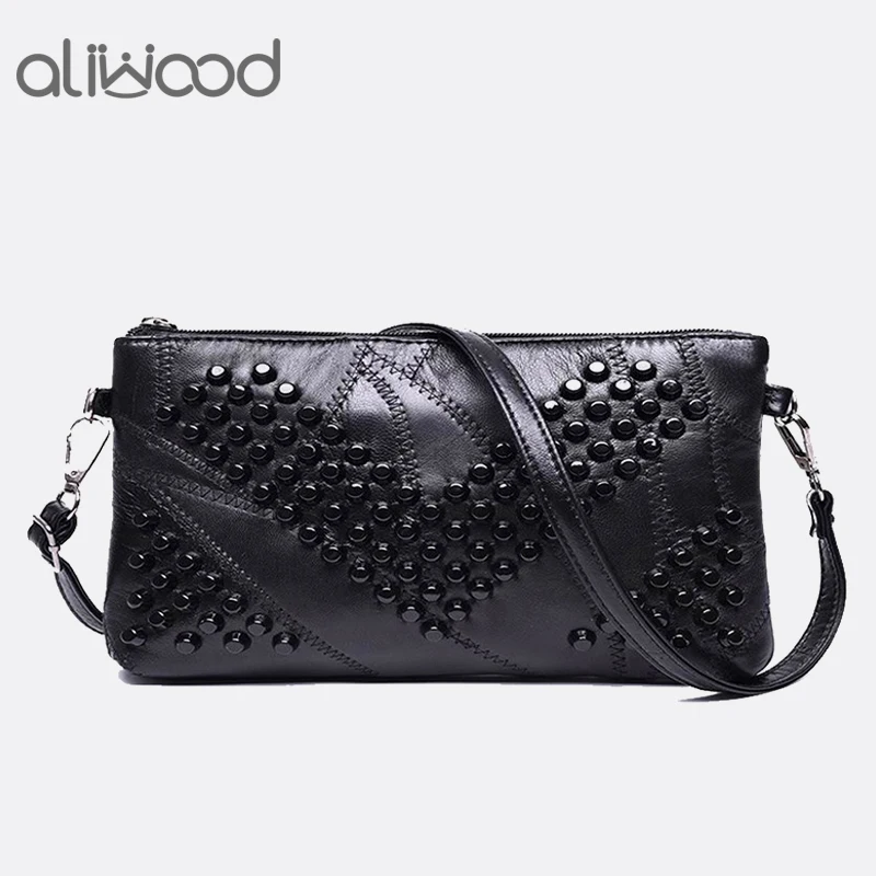 2021 Diamond Genuine Leather Women Bag Rivet Crossbody Bag Women's Clutch Patchwork Messenger Bag Females Purse Bolsas Feminina
2021 Diamond Genuine Leather Women Bag Rivet Crossbody Bag Women's Clutch Patchwork Messenger Bag Females Purse Bolsas Feminina