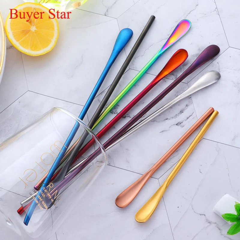 6 шт. ложки для помешивания из нержавеющей стали, с длинной ручкой, для чая, кофе, мороженого, десертная ложка, цветные двухтипные кухонные пр...
6 шт. ложки для помешивания из нержавеющей стали, с длинной ручкой, для чая, кофе, мороженого, десертная ложка, цветные двухтипные кухонные пр...