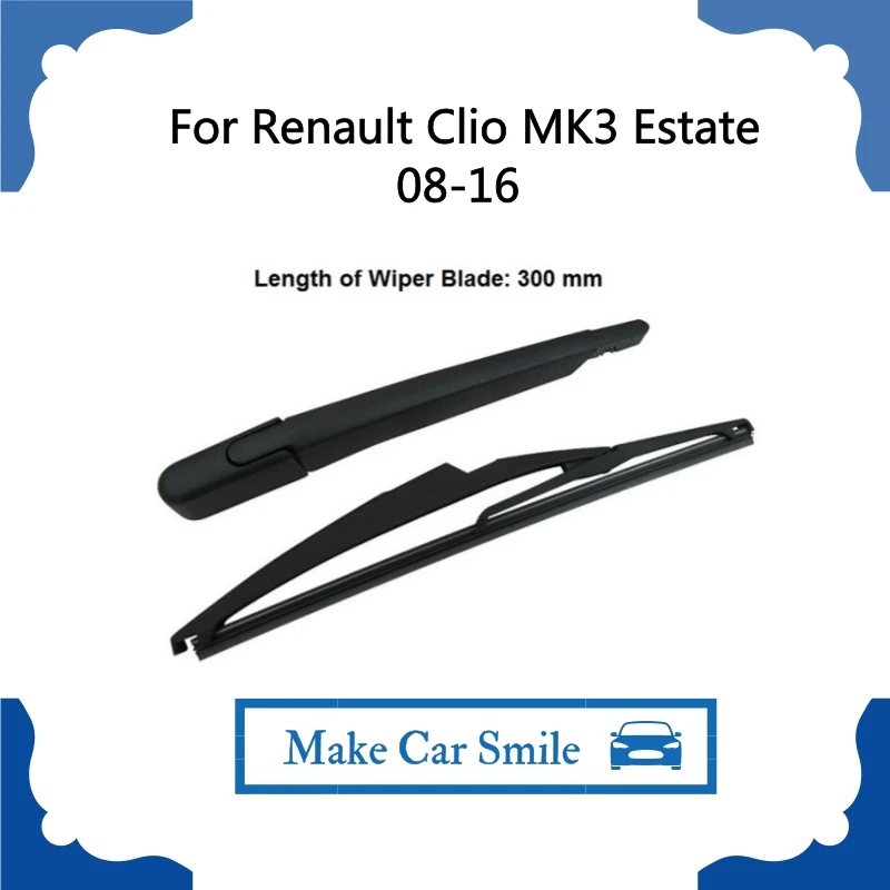 New Car Rear Wiper For Renault Clio MK3 Estate 08-16 Rear Windshield Window Wiper Arm + Blade Set 300mm
New Car Rear Wiper For Renault Clio MK3 Estate 08-16 Rear Windshield Window Wiper Arm + Blade Set 300mm