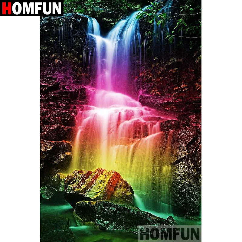 HOMFUN Full Square/Round Drill 5D DIY Diamond Painting "Waterfall landscape" Embroidery Cross Stitch 5D Home Decor A07708
HOMFUN Full Square/Round Drill 5D DIY Diamond Painting "Waterfall landscape" Embroidery Cross Stitch 5D Home Decor A07708