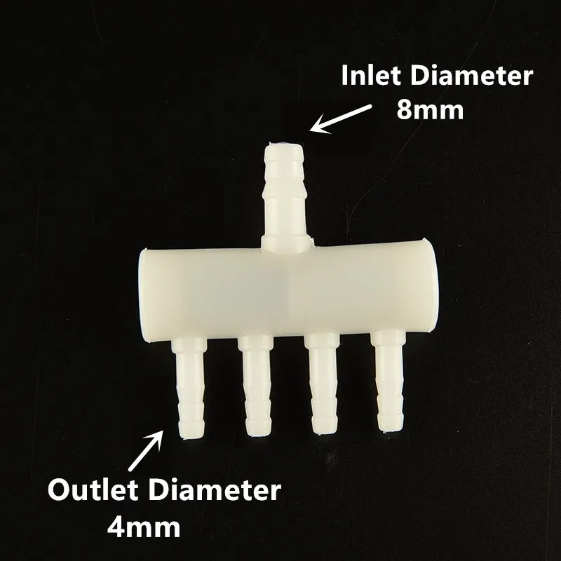Пластиковый аквариумный воздушный разделитель 4/6/8/10 ходовой трубный делитель