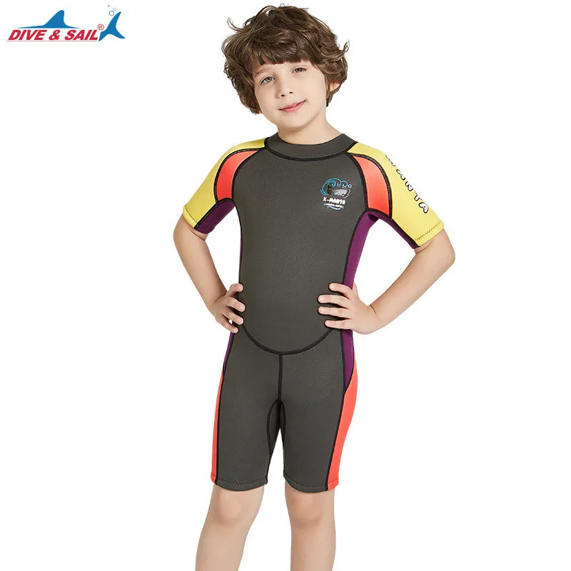 Kids Diving Suit 2.5MM Neoprene Wetsuit Children for Boys Girls Keep Warm One-piece Long Sleeves UV Protection Surfing Swimwear
Kids Diving Suit 2.5MM Neoprene Wetsuit Children for Boys Girls Keep Warm One-piece Long Sleeves UV Protection Surfing Swimwear