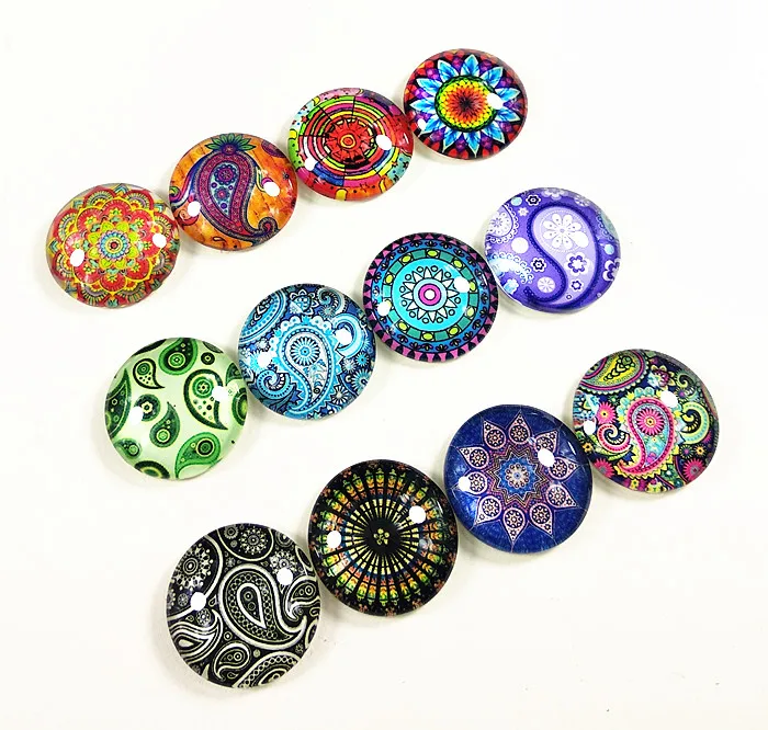 12pcs/lot mandala Bandanna Glass Cabochon Yoga Cabochons round 25mm Flatback for Necklace bracelet DIY accessory
12pcs/lot mandala Bandanna Glass Cabochon Yoga Cabochons round 25mm Flatback for Necklace bracelet DIY accessory