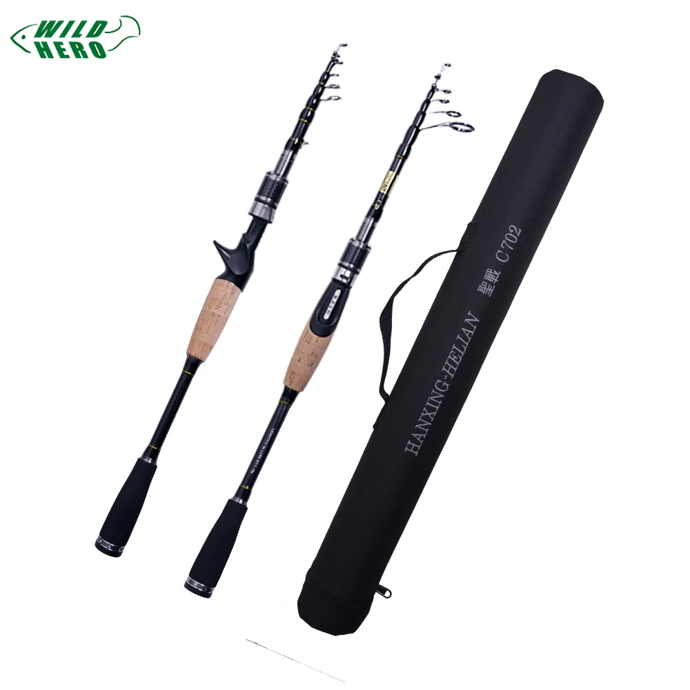 Telescopic Fishing Rod Carbon 2.1m 2.4m 2.7m M MH Power 7g-8g/10g-30g Ultralight Portable Travel Spinning Lure Rods Casting Pole
Telescopic Fishing Rod Carbon 2.1m 2.4m 2.7m M MH Power 7g-8g/10g-30g Ultralight Portable Travel Spinning Lure Rods Casting Pole