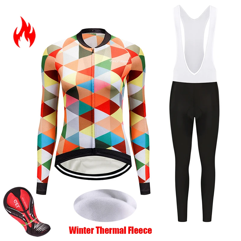 Winter thermal fleece sportswear women 2022 cycling jersey set maillot mtb triathlon suit bicycle clothing wear bike clothes pro
Winter thermal fleece sportswear women 2022 cycling jersey set maillot mtb triathlon suit bicycle clothing wear bike clothes pro