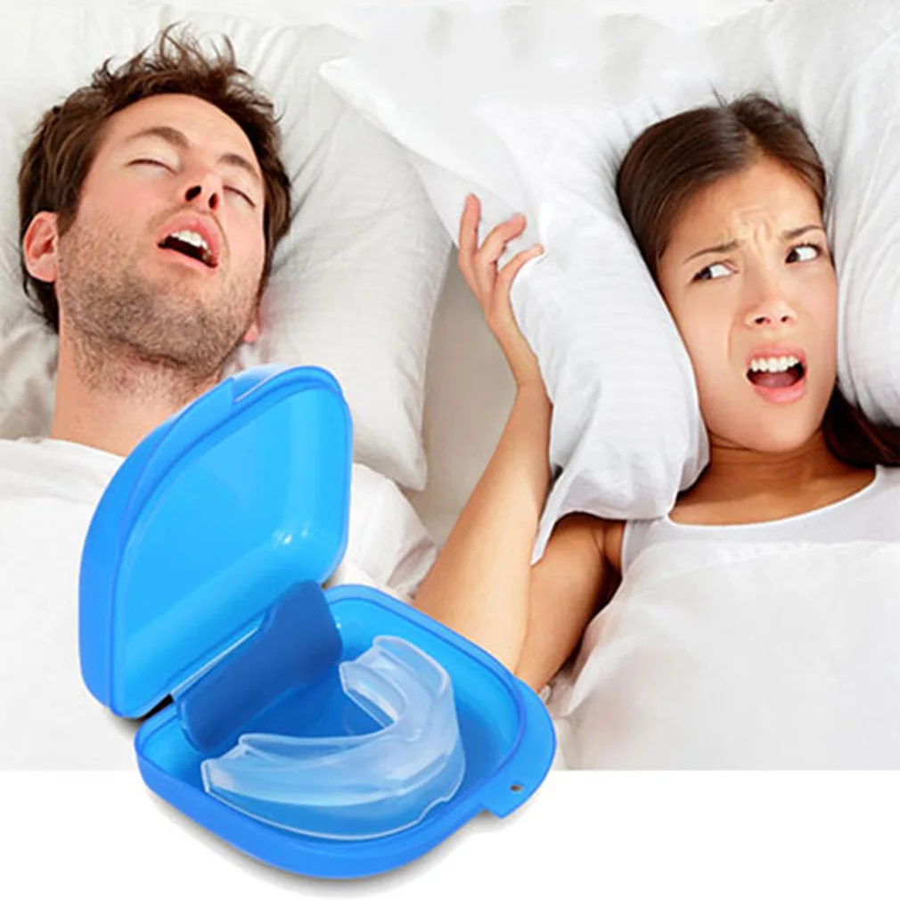 Mouth Guard Stop Teeth Grinding Anti Snoring Bruxism with Case Box Sleep Aid Eliminates Snoring Health Care Hot Selling
Mouth Guard Stop Teeth Grinding Anti Snoring Bruxism with Case Box Sleep Aid Eliminates Snoring Health Care Hot Selling