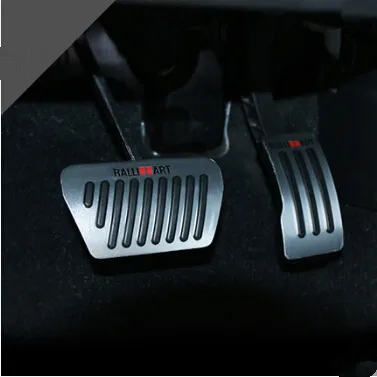 Подставка для ног Стайлинг автомобиля чехол педали газа тормоза Mitsubishi Lancer Outlander