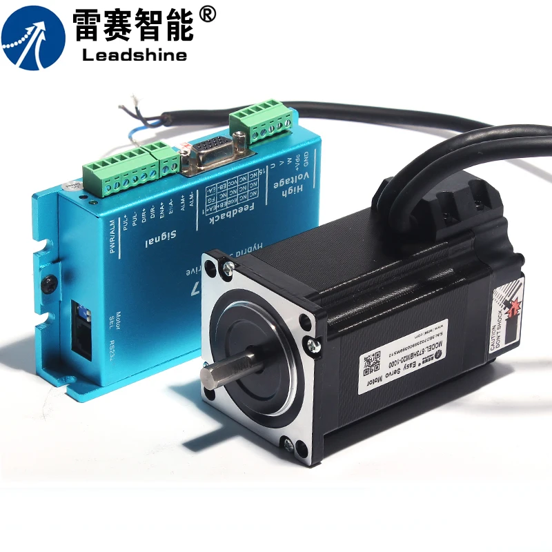 Гибридный сервопривод Leadshine nema23 2 нм, HBS507 + 573HBM20 1000, драйвер двигателя с замкнутым циклом и шаговым двигателем 57мм-in 
Гибридный сервопривод Leadshine nema23 2 нм, HBS507 + 573HBM20 1000, драйвер двигателя с замкнутым циклом и шаговым двигателем 57мм-in