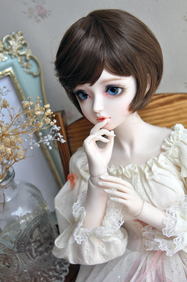 BJD doll hair wigs imitation mohair super soft 1/3 1/4 1/6 gentle girl short mushroom hair doll accessories
BJD doll hair wigs imitation mohair super soft 1/3 1/4 1/6 gentle girl short mushroom hair doll accessories