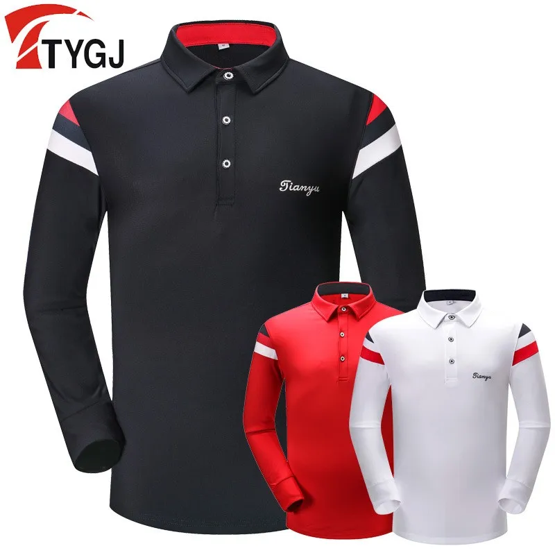 Spring Autumn Golf Shirts Sportswear Men's Long-Sleeved Golf T-shirt Breathable Quick-Drying Sports Shirt Men Clothes Tops
Spring Autumn Golf Shirts Sportswear Men's Long-Sleeved Golf T-shirt Breathable Quick-Drying Sports Shirt Men Clothes Tops
