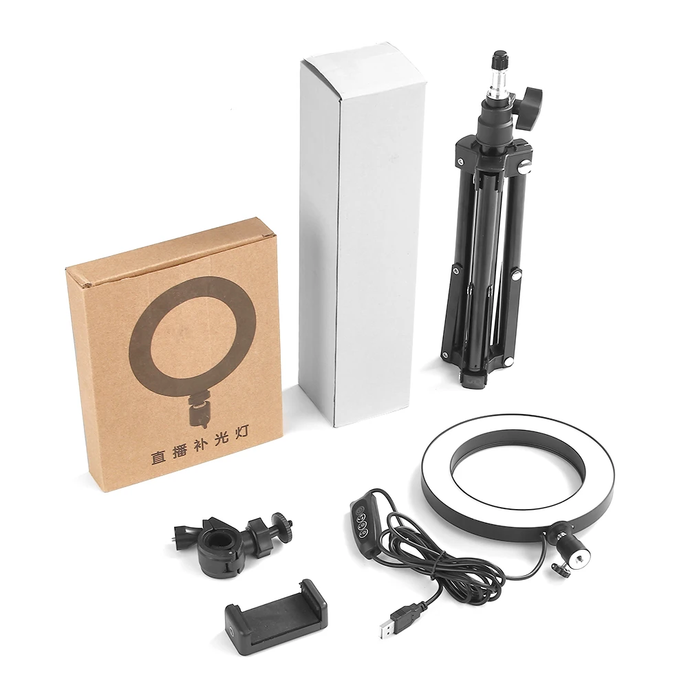 Dimmable LED Studio Camera Ring Light Studio Makeup Ring Light Videography Light 30-50cm Tripods Selfie Stick Ring Fill Light
Dimmable LED Studio Camera Ring Light Studio Makeup Ring Light Videography Light 30-50cm Tripods Selfie Stick Ring Fill Light