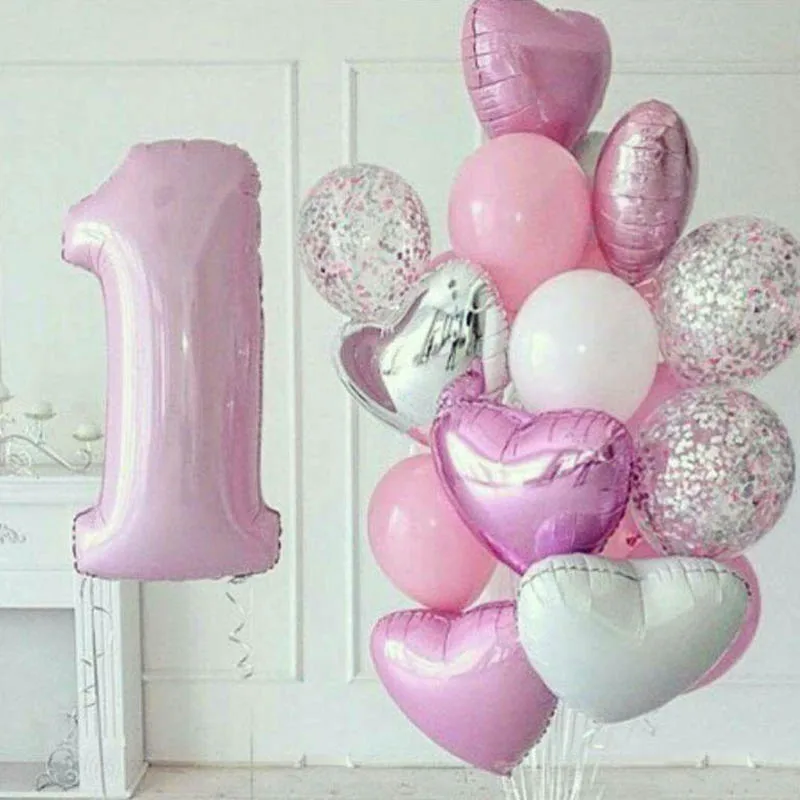 Happy 1st Birthday Balloon Pearl Pink Blue Number Latex Balloons Baby Shower Party Decoration Boy Girl Birthday Party Supplies
Happy 1st Birthday Balloon Pearl Pink Blue Number Latex Balloons Baby Shower Party Decoration Boy Girl Birthday Party Supplies