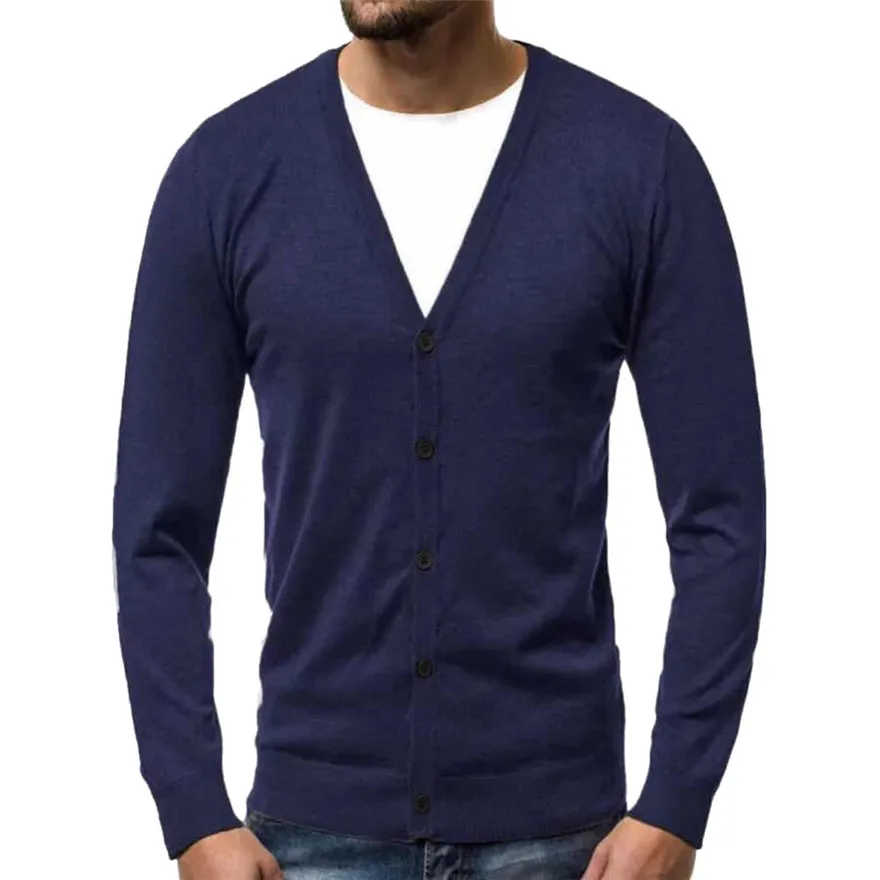 2019 Solid Comfy Knitted Sweater Men's Autumn Winter Warm Pullover Cardigan Button Blouse Tops Men Winter Sweater
2019 Solid Comfy Knitted Sweater Men's Autumn Winter Warm Pullover Cardigan Button Blouse Tops Men Winter Sweater