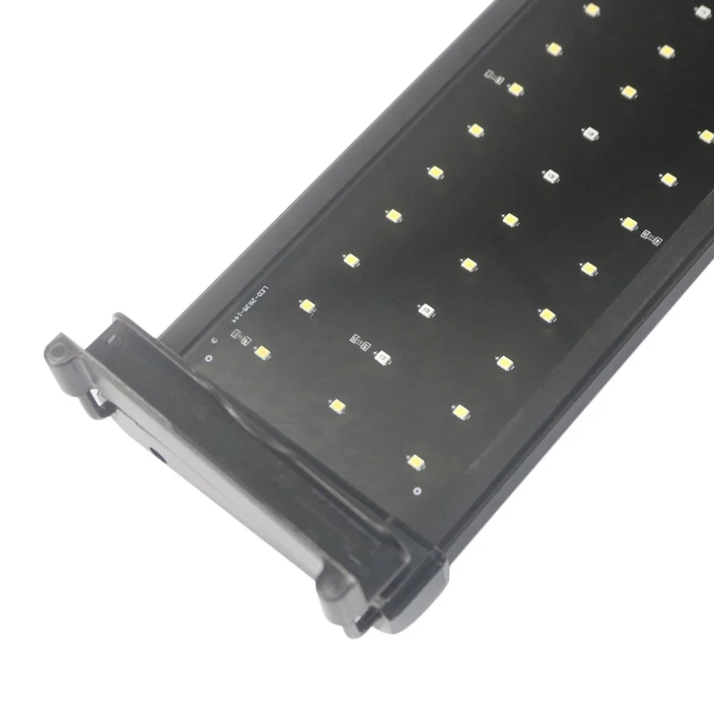 120 White and 24 Blue LEDs Fish Aquarium Light Super Bright Tank Lamp with Extendable Brackets Fits for | Освещение