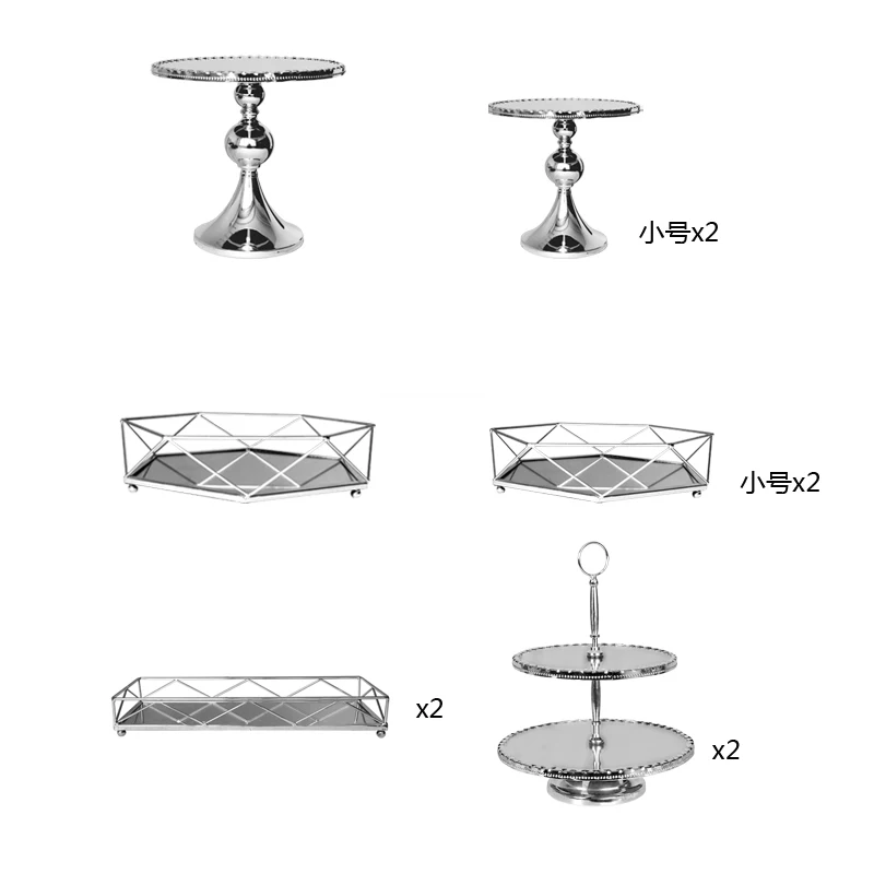 1pcs -10pcs Silver Party Decoration Iron Cake Pan Wedding Party Decoration 2 Layer Cake Stand
1pcs -10pcs Silver Party Decoration Iron Cake Pan Wedding Party Decoration 2 Layer Cake Stand