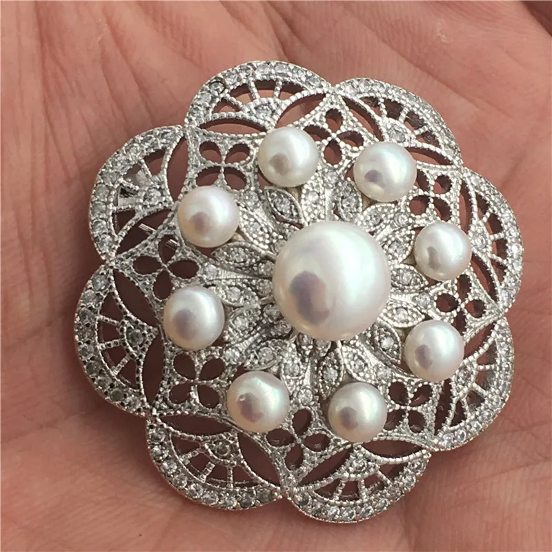 wholesale NEW Superb Austria Zircon Inlay AAAA 5-7 FW White Pearl pendant Brooch Scarf Clips Pendant
wholesale NEW Superb Austria Zircon Inlay AAAA 5-7 FW White Pearl pendant Brooch Scarf Clips Pendant