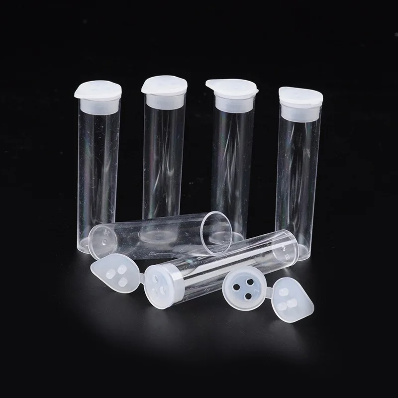 Pandahall Clear Tube Plastic Bead Containers with Lid, For Jewelry Beads Organizer Container Packaging, 18mm wide, 70mm long
Pandahall Clear Tube Plastic Bead Containers with Lid, For Jewelry Beads Organizer Container Packaging, 18mm wide, 70mm long