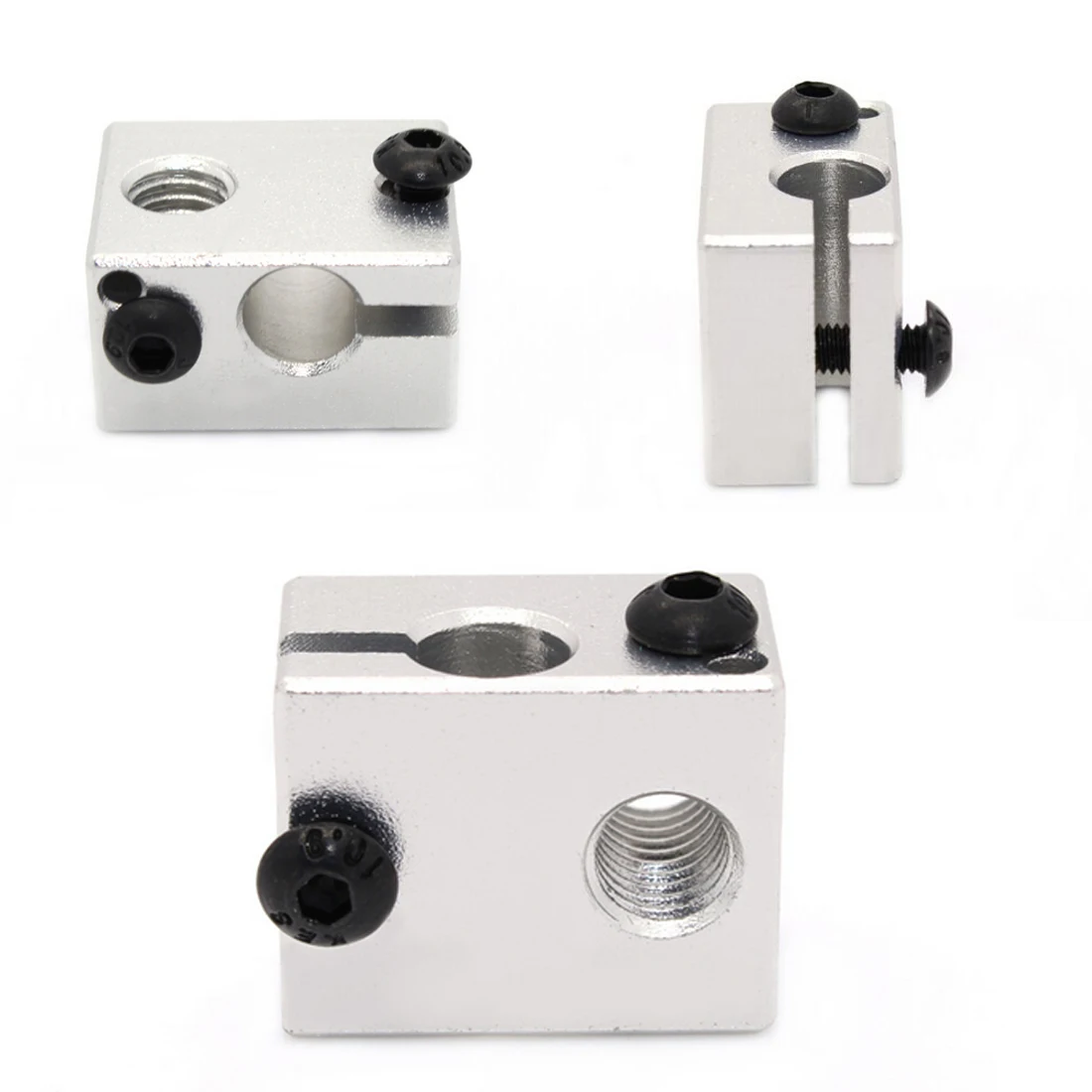 Etmakit E3DV6 Aluminum Heater Block All-Metal E3D V6 Extruder For HotEnd 20*16*12mm For 3D Printer Parts
Etmakit E3DV6 Aluminum Heater Block All-Metal E3D V6 Extruder For HotEnd 20*16*12mm For 3D Printer Parts