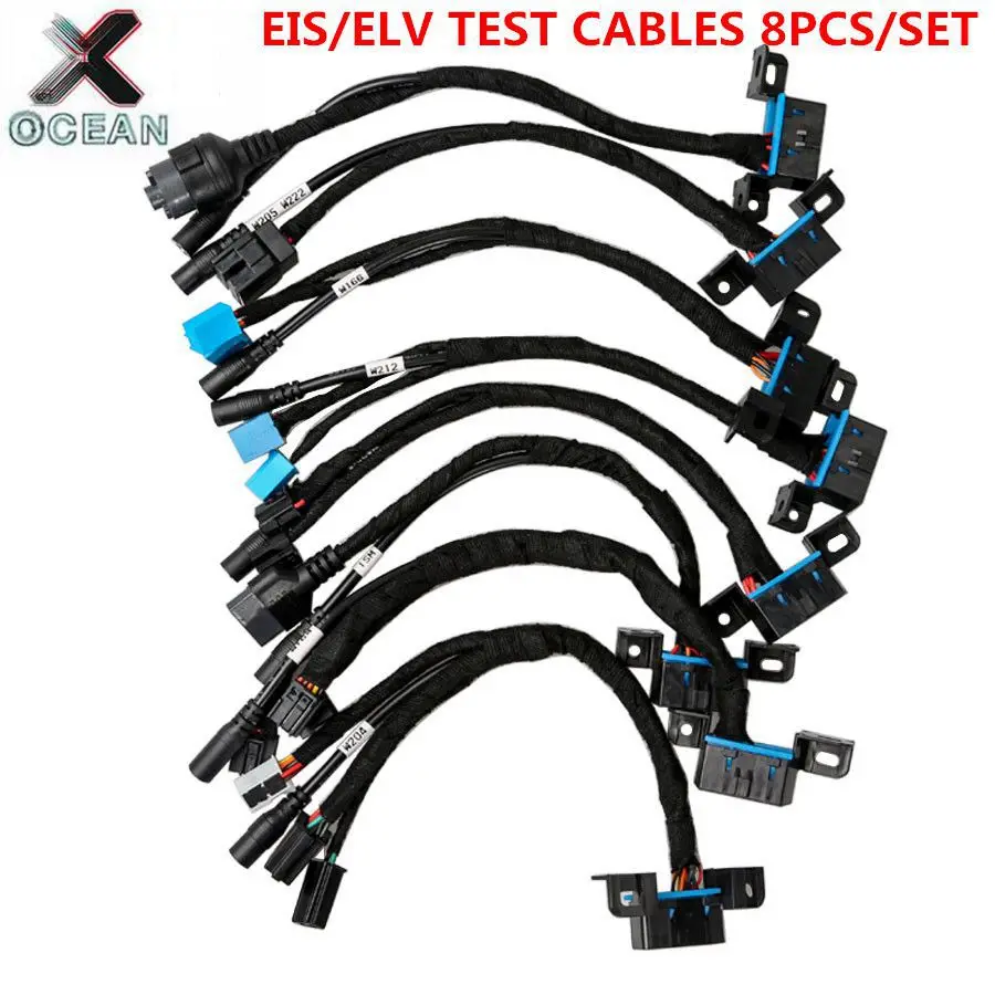 Wire EIS/ELV Test Cable For Mercedes for BENZ EIS ELV Maintenance Line EIS-ELV Connector Work With VVDI MB BGA & CG CGDI Prog MB
Wire EIS/ELV Test Cable For Mercedes for BENZ EIS ELV Maintenance Line EIS-ELV Connector Work With VVDI MB BGA & CG CGDI Prog MB
