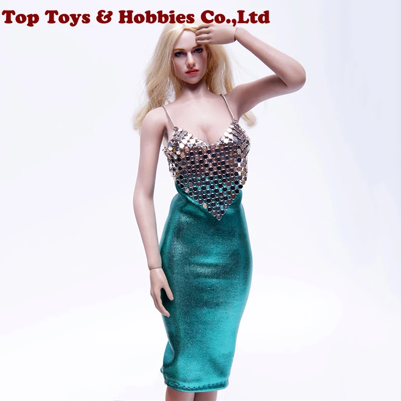 1/6 Scale sexy costume metal chain hanging chest deep V hip tight skirt suit Clothes Set F 12 inches female action figure Body
1/6 Scale sexy costume metal chain hanging chest deep V hip tight skirt suit Clothes Set F 12 inches female action figure Body