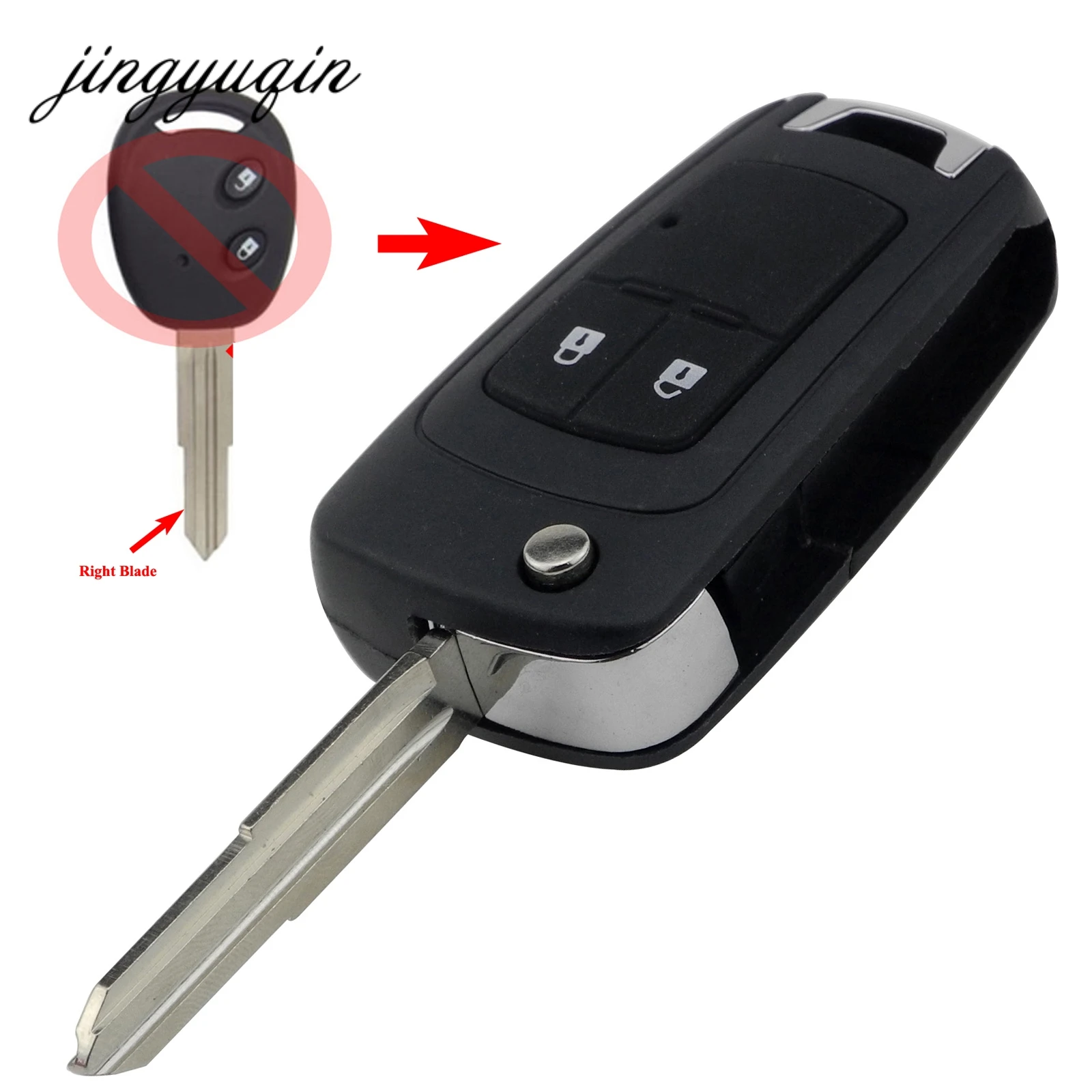 jingyuqin 10pcs/lot Modified Flid Car Blank Key Shell for Chevrolet Aveo 2 Buttons Remote Case Fob Cover Styling
jingyuqin 10pcs/lot Modified Flid Car Blank Key Shell for Chevrolet Aveo 2 Buttons Remote Case Fob Cover Styling