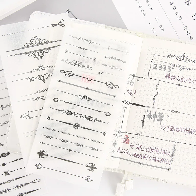 6 Sheets Rococo Style Stickers Set Decorative Stationery Sticker Scrapbooking Diy Diary Photo Album Decoration Stick Label
6 Sheets Rococo Style Stickers Set Decorative Stationery Sticker Scrapbooking Diy Diary Photo Album Decoration Stick Label