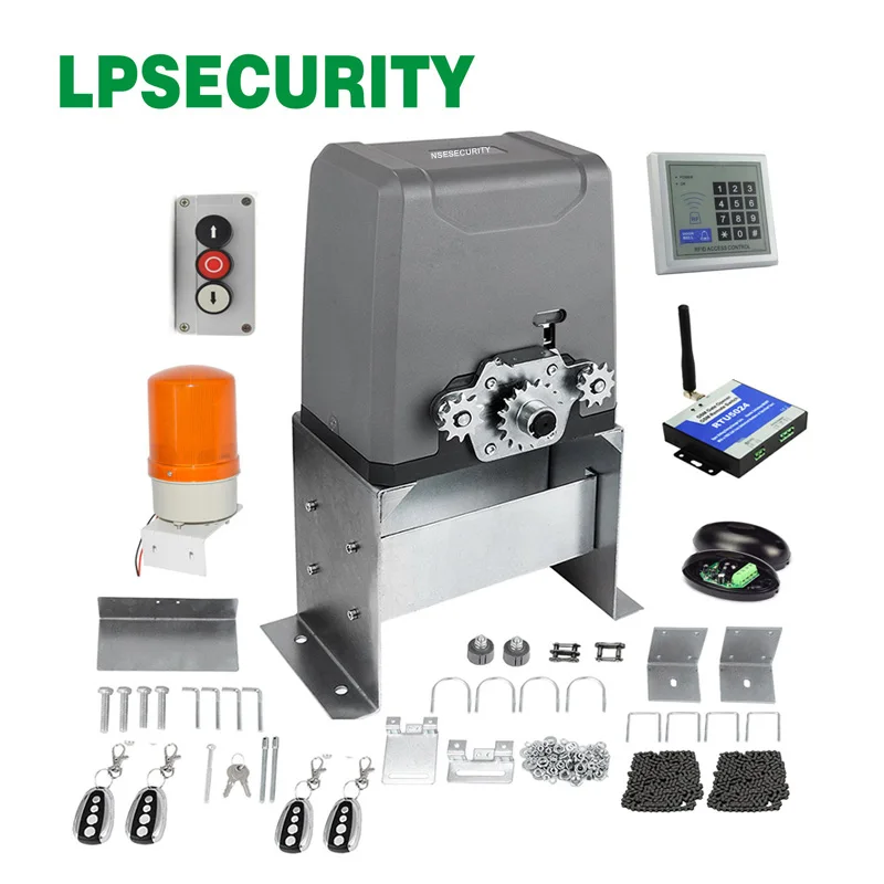 LPSECURITY SL1000ACL Chain Driven 1000kg use electric sliding Gate motor Driver for Sliding gate kit
LPSECURITY SL1000ACL Chain Driven 1000kg use electric sliding Gate motor Driver for Sliding gate kit