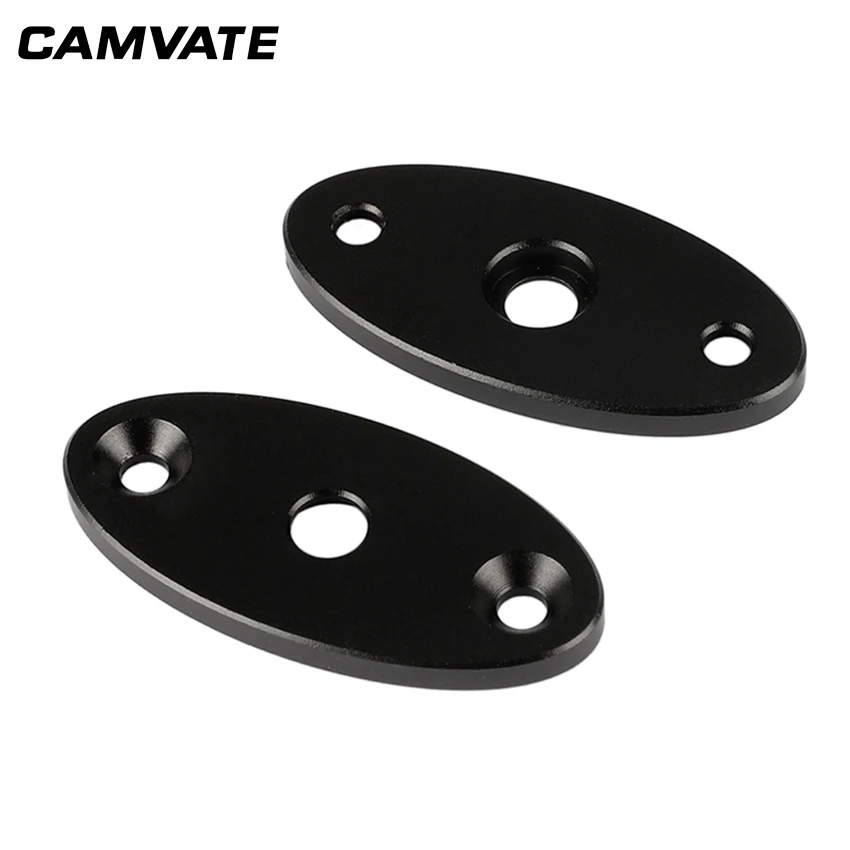 CAMVATE Wall Mount Base Plate With 1/4"-20 Thread For Support Holder Accessories (2 Pieces) C2106
CAMVATE Wall Mount Base Plate With 1/4"-20 Thread For Support Holder Accessories (2 Pieces) C2106