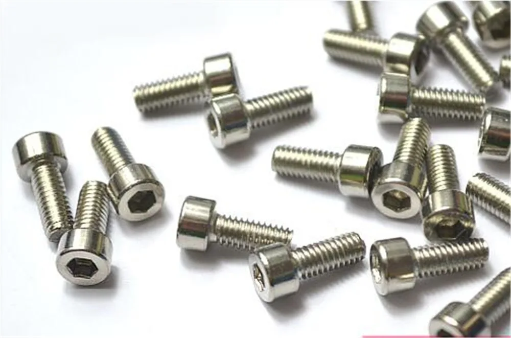 10PCS M4 Stainless Steel Cylinder Head Hex Socket Screw Cup Head Bolts M4*6/8/10/12/16/20/30/40/50mm
10PCS M4 Stainless Steel Cylinder Head Hex Socket Screw Cup Head Bolts M4*6/8/10/12/16/20/30/40/50mm