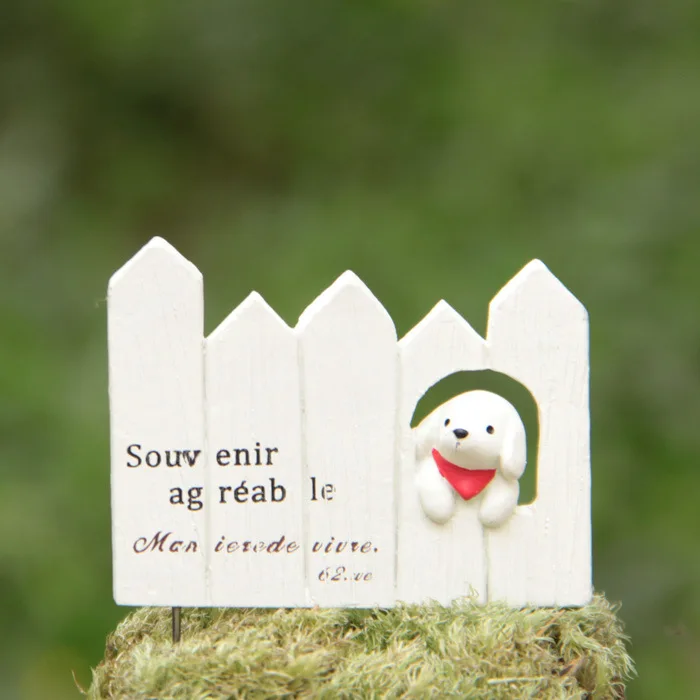 Action Figure random puppy fence gardening 10cm PVC Microscopic bonsai garden Cute collection decoration Doll Model Anime
Action Figure random puppy fence gardening 10cm PVC Microscopic bonsai garden Cute collection decoration Doll Model Anime