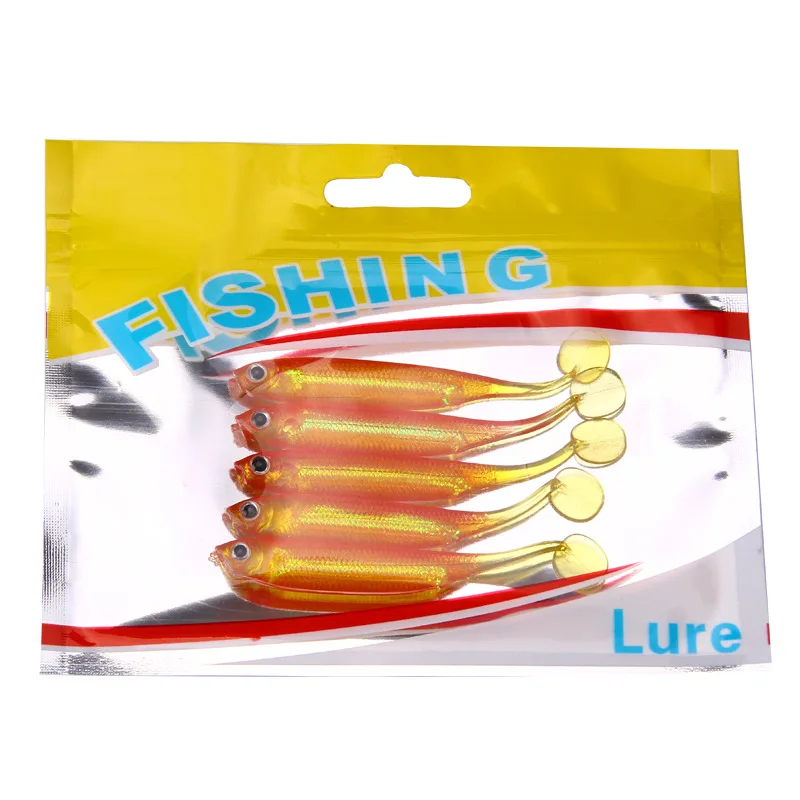 5 PCS/Lot Soft Artificial Bait Silicone Minnow Fishing Lure 14G 7CM Fresh Water Shad Fish Silicone Bass Lure Pesca
5 PCS/Lot Soft Artificial Bait Silicone Minnow Fishing Lure 14G 7CM Fresh Water Shad Fish Silicone Bass Lure Pesca