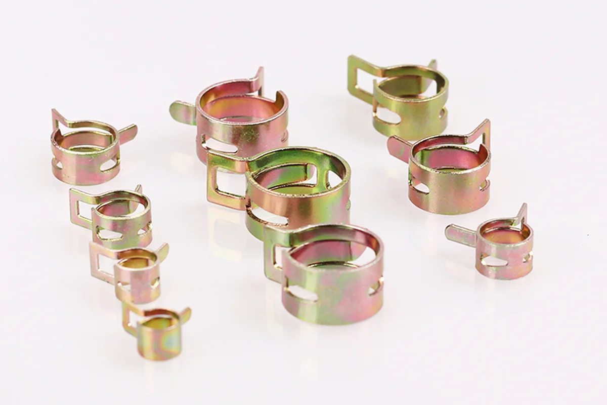 50Pcs 4-25mm Spring Clip Fuel Line Hose Water Pipe Air Tube Vacuum Hose Autos Spring Clip Zinc Plated Clamps Fastener
50Pcs 4-25mm Spring Clip Fuel Line Hose Water Pipe Air Tube Vacuum Hose Autos Spring Clip Zinc Plated Clamps Fastener