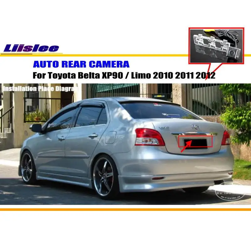 Liislee Car Rear Camera For Toyota Belta XP90 / Limo 2010 2011 2012 / Back Parking Camera / CCD RCA NTST PAL / Reverse Hole CAM
Liislee Car Rear Camera For Toyota Belta XP90 / Limo 2010 2011 2012 / Back Parking Camera / CCD RCA NTST PAL / Reverse Hole CAM