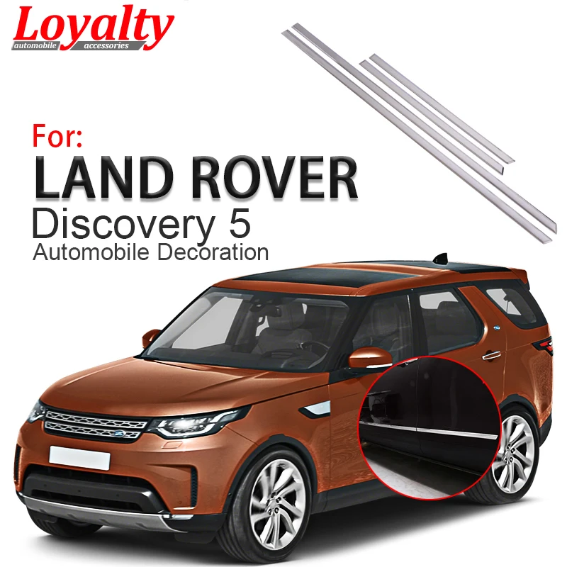 Loyalty for Land Rover Discovery 5 2017 2018 Door Body Side Cover Trim ABS Chrome Car Accessories
Loyalty for Land Rover Discovery 5 2017 2018 Door Body Side Cover Trim ABS Chrome Car Accessories