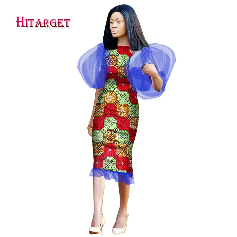2018 African Dresses for Women Fashion Patchwork Yarn Puff Sleeve Dresses Vestidos Bazin Riche Ankara African Clothes WY1294
2018 African Dresses for Women Fashion Patchwork Yarn Puff Sleeve Dresses Vestidos Bazin Riche Ankara African Clothes WY1294
