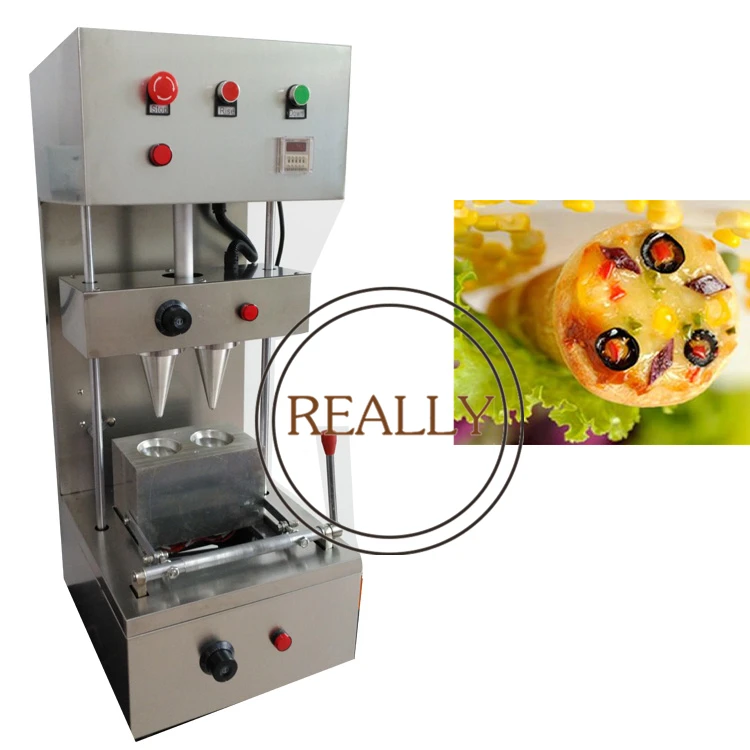 2 cones kono pizza cone maker forming machine pizza cone moulding making machine
2 cones kono pizza cone maker forming machine pizza cone moulding making machine