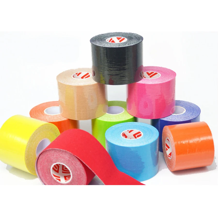 Swimming Kinesiology Tape 5cm x 5m Roll Cotton Elastic Adhesive Muscle Sports Tape Bandage Physio Strain Injury Support
Swimming Kinesiology Tape 5cm x 5m Roll Cotton Elastic Adhesive Muscle Sports Tape Bandage Physio Strain Injury Support