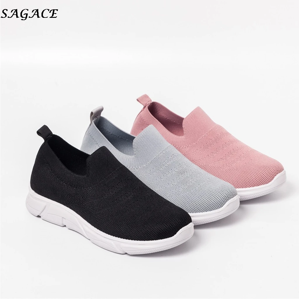 SAGACE breathable mesh shoes woman slip on Loafers platform sneakers Ladies knitting flats walking shoe Unisex Running Shoes #4z
SAGACE breathable mesh shoes woman slip on Loafers platform sneakers Ladies knitting flats walking shoe Unisex Running Shoes #4z