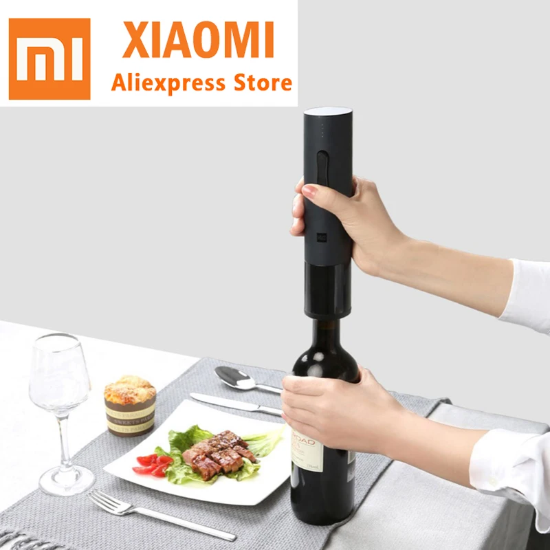 2019 оригинальный xiaomi Mijia Huohou автоматический штопор для бутылок Электрический с