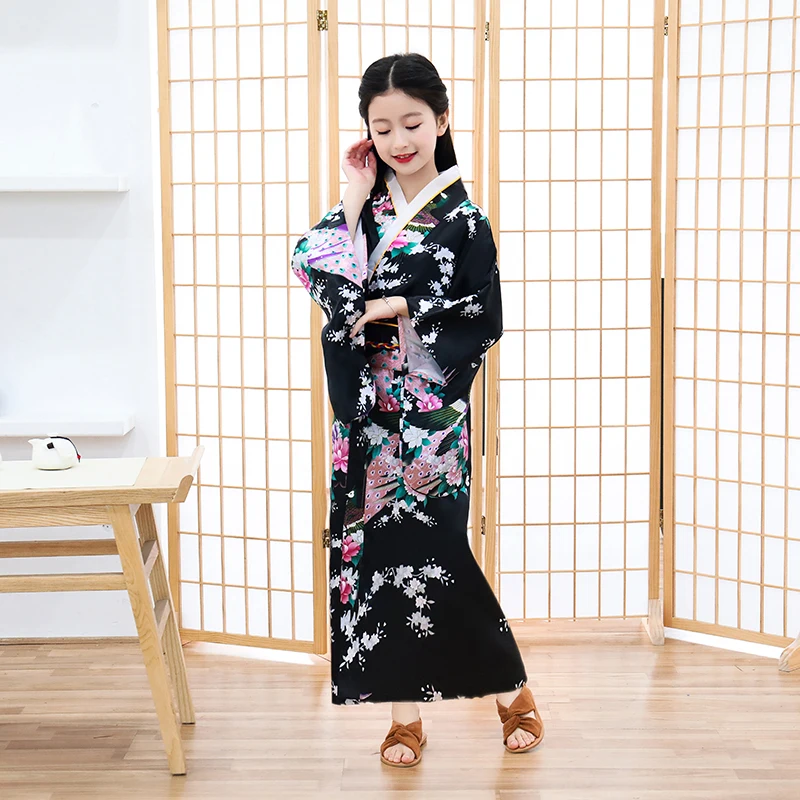 Child Novelty Cosplay Floaral Dress Japanese Baby Girl Printing Kimono Dress Children Vintage Yukata Kid Girl Dance Costumes
Child Novelty Cosplay Floaral Dress Japanese Baby Girl Printing Kimono Dress Children Vintage Yukata Kid Girl Dance Costumes