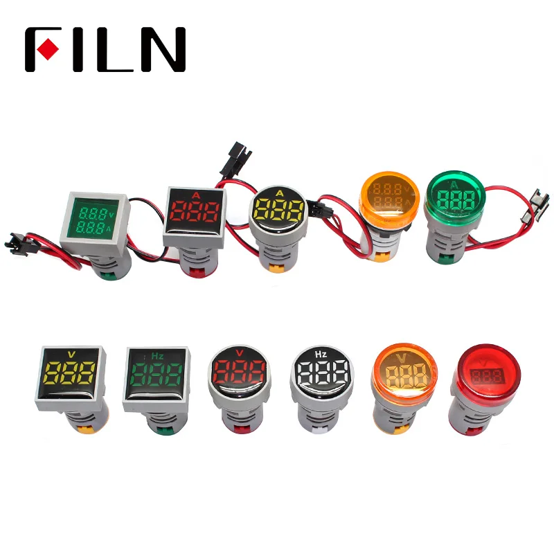 FL1P 22NA NN 1 0 100A цифровой амперметр измеритель тока светодиодный индикатор