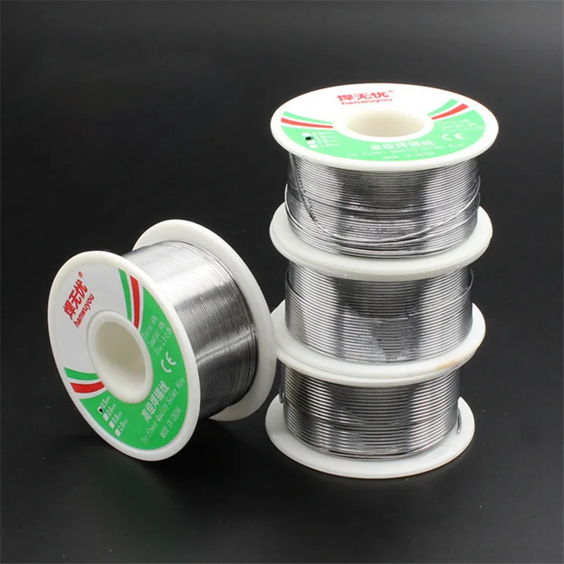 100g Soldering Wires Welding Iron Rosin Core 60/40 Tin Flux 1.8 Percent Solder Tools 0.5mm
100g Soldering Wires Welding Iron Rosin Core 60/40 Tin Flux 1.8 Percent Solder Tools 0.5mm