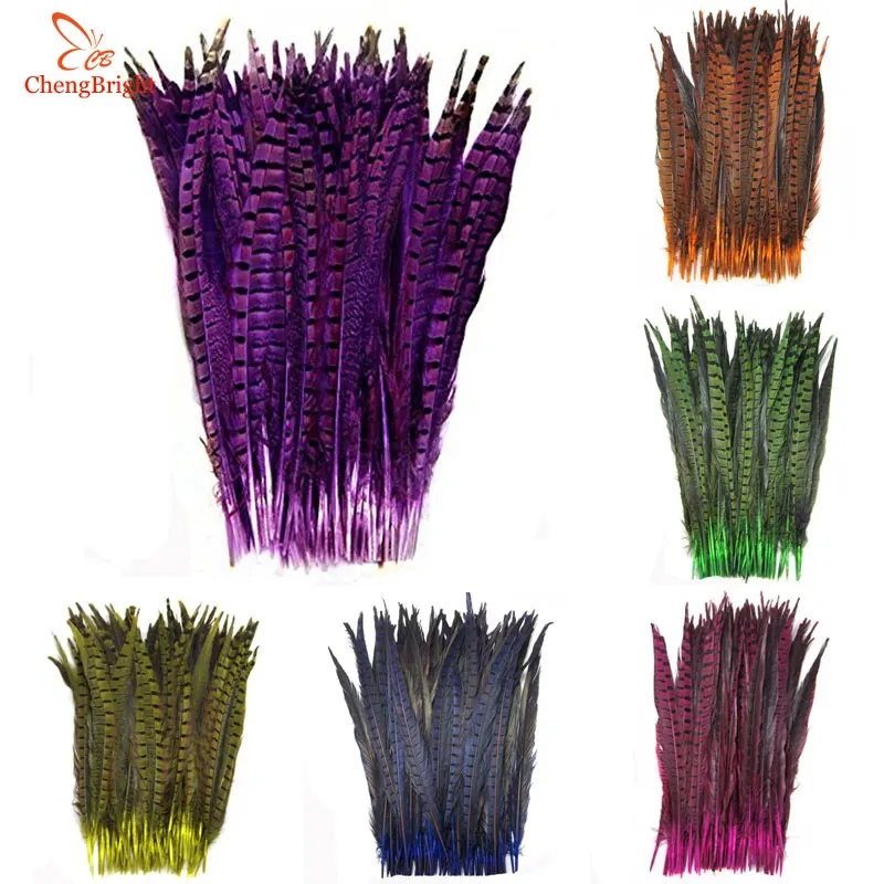 CHENGBRIGHT 50 Pcs 45-50CM Natural Pheasant Tail Feathers High Quality DIY Jewelry Wedding Decorations Feather Pheasant Plume
CHENGBRIGHT 50 Pcs 45-50CM Natural Pheasant Tail Feathers High Quality DIY Jewelry Wedding Decorations Feather Pheasant Plume