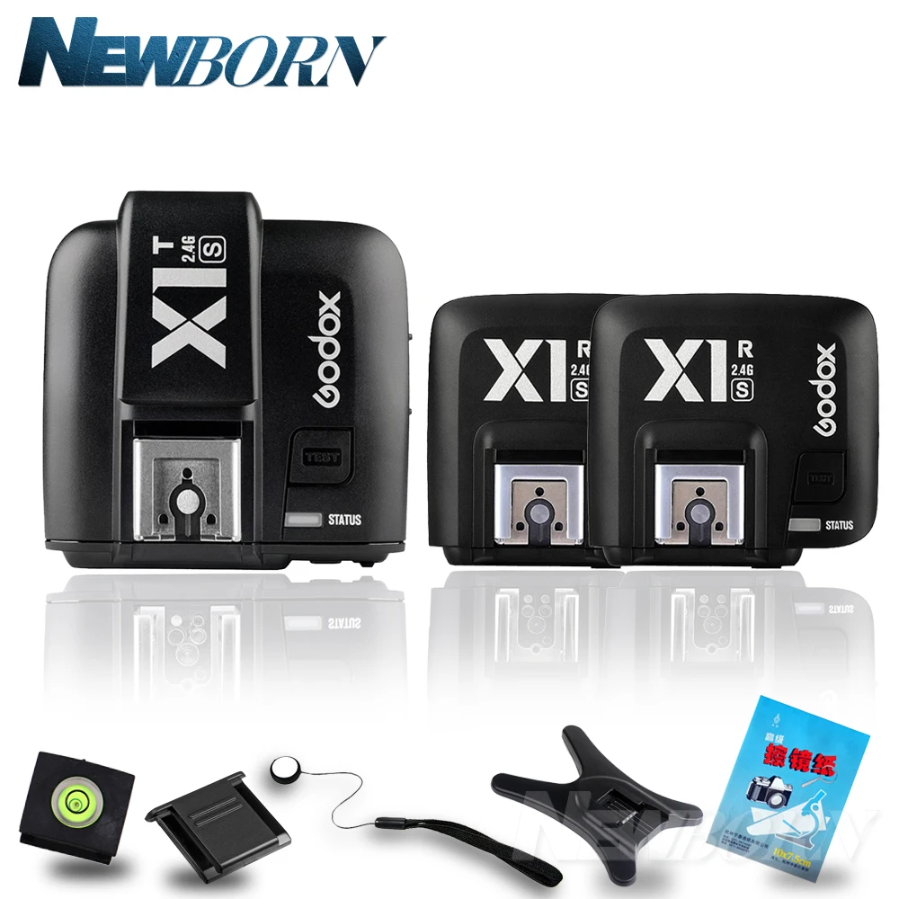 Godox X1S X1T-S LCD Panel TTL 2.4 G Wireless Transmitter Flash Trigger + 2 x X1R-S Receiver for Sony A58 A7RII A99 A7R A6300
Godox X1S X1T-S LCD Panel TTL 2.4 G Wireless Transmitter Flash Trigger + 2 x X1R-S Receiver for Sony A58 A7RII A99 A7R A6300