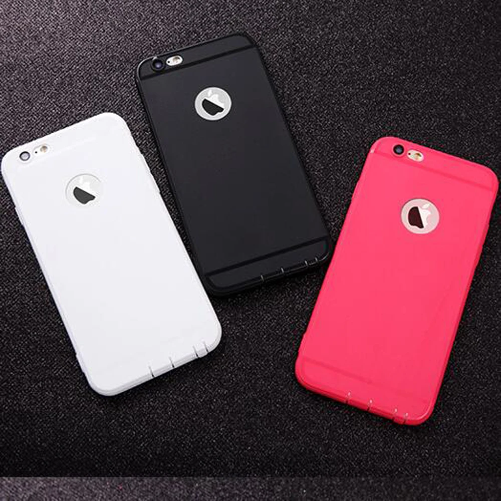 Мягкий тонкий чехол для телефона iphone 6 S Чехол 7 8 7Plus 6Plus 8Plus 5 5S SE X XS силиконовый