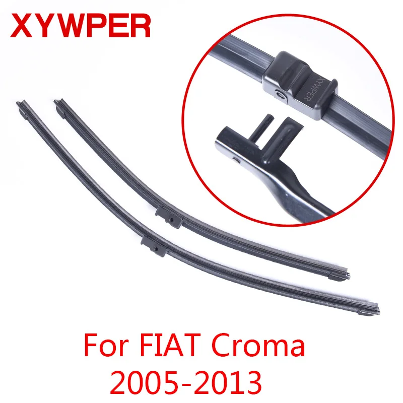 XYWPER Wiper Blades for Fiat Croma 2005 2006 2007 2008 2009 2010 2011 2012 2013 Car Accessories Soft Rubber Windshield Wipers
XYWPER Wiper Blades for Fiat Croma 2005 2006 2007 2008 2009 2010 2011 2012 2013 Car Accessories Soft Rubber Windshield Wipers